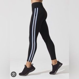 Michi Le Mans Legging in Adriatic Blue/White